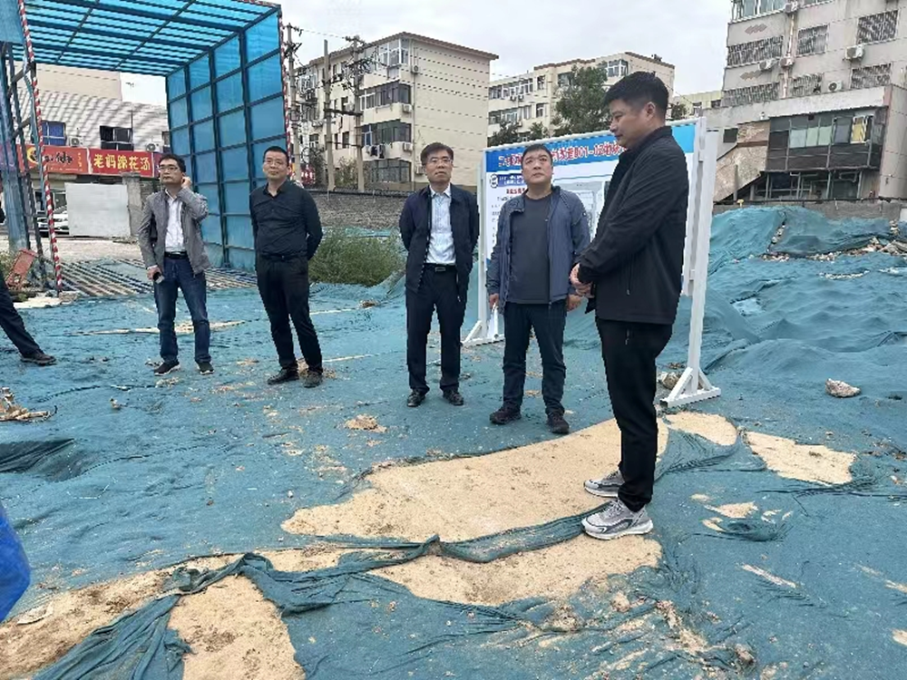 乐鱼注册_乐鱼（中国）
负责人汪洋到孙八砦城中村改造项目调研项目建设工作
