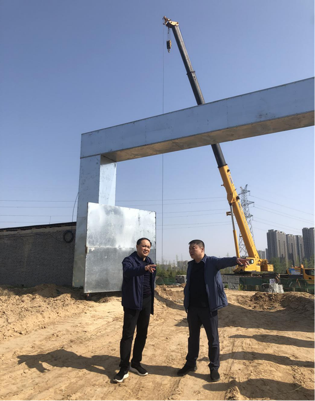 乐鱼注册_乐鱼（中国）
党委委员、副总经理张岩到侯寨新镇区安置区调研项目建设工作
