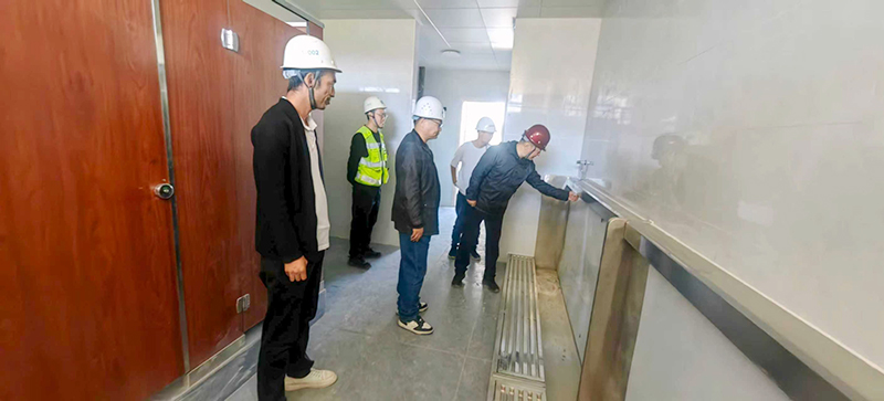乐鱼注册_乐鱼（中国）
 第六十七高级中学项目部国庆、中秋安全生产检查简报